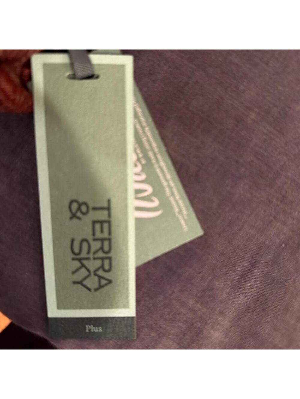 Terra & Sky Women's Burgundy and Red Shirt - Picture 2 of 4